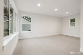 Second floor bonus room- home office, media room, craft space?