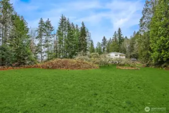 Where the culinary gardens once stood.