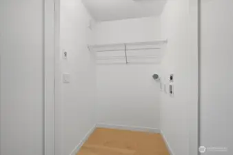 Primary walk-in closet