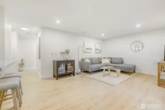 Living room from the dining room