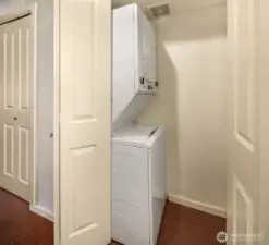 In-unit washer and dryer