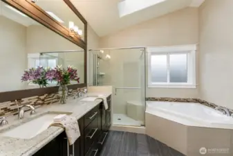 Master bathroom