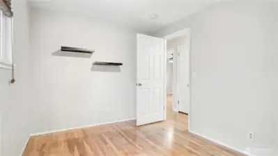 Another view of the first guest bedroom.