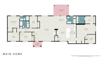 Main Home Floor Plan