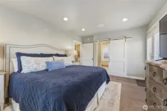 Primary bedroom suite