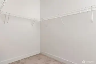 Primary Walk in Closet