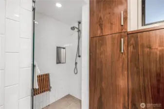 Bathroom off the second main level bedroom