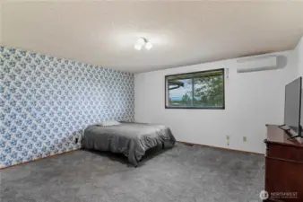 Large primary bedroom