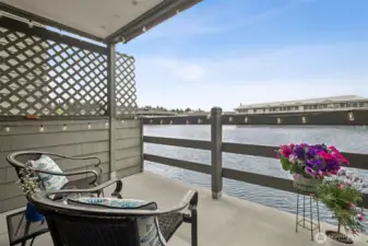 Another view from your own deck!