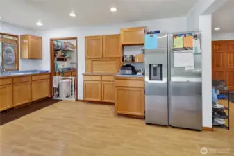Main floor kitchen.