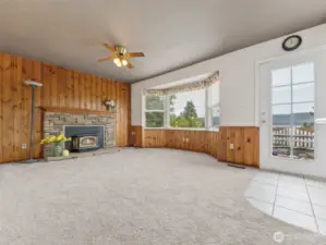 Here is the family room