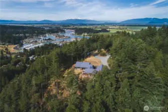 Aerial of the property