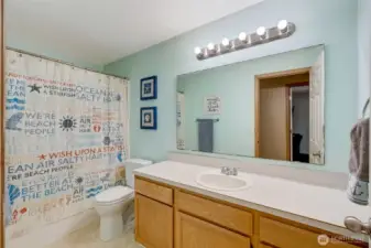 Full guest bathroom.