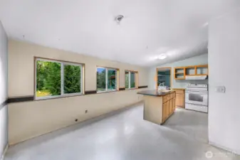 Open floor plan