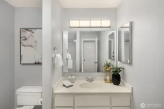 Primary bathroom with shower