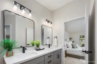 Dual Vanities - Ensuite Primary