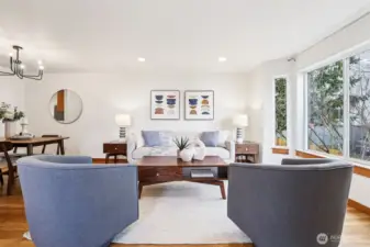 Sparkling hardwoods, fresh interior paint, new lighting - all done for you!