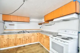 Canning kitchen in shop