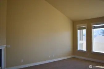 Lots of Natural light in Living Room