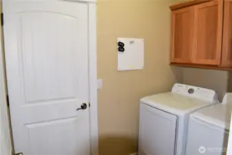Laundry And Mudroom off the 2 Car Garage