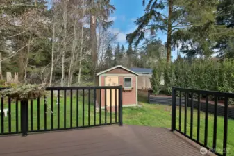 Storage shed built in 2018