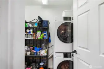 Panty/laundry off of kitchen