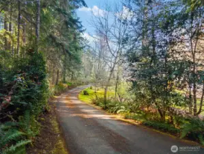 There’s something so nice about a paved driveway leading in... it makes the approach feel smooth, welcoming, and just a little more polished from the moment you arrive.