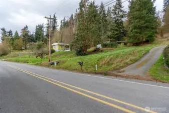 Looking south on Polnell Road.