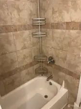 Shower/Tub with tile surround