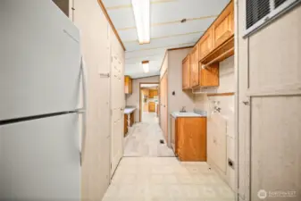 Utility Room with lots of extra storage.