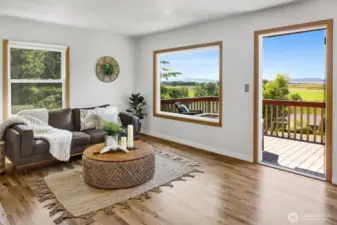 Inside find original charm and amazing views
