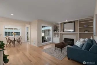 FLOOR TO CIELING WINDOW IN LIVING ROOM