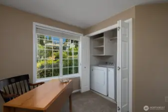 W/D WITH DOORS IN BEDROOM 2