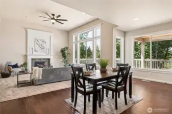 Expansive open layout - perfect for today’s flexible and stylish living.