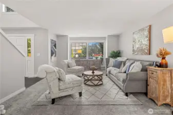 Great space for entertaining.