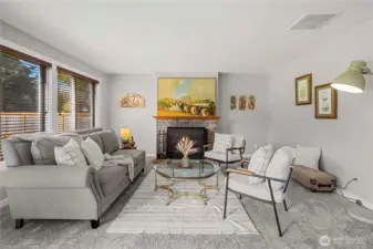 2nd living room off kitchen.