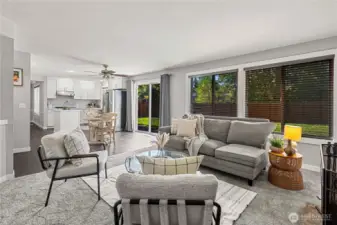 Open concept living!