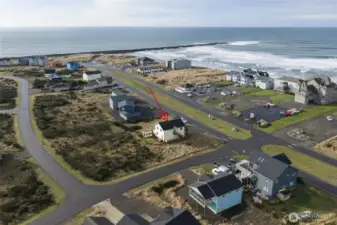 Walk or bike to the nearby North Jetty