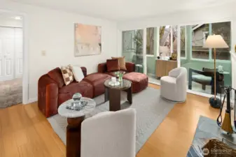 Spacious, comfortable, and filled with natural light — the kind of living room that instantly feels welcoming.