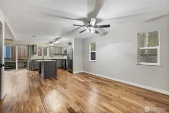 Beautiful wood floors!