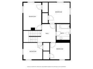 2nd story floorpan