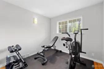 Third bedroom, office, or gym.
