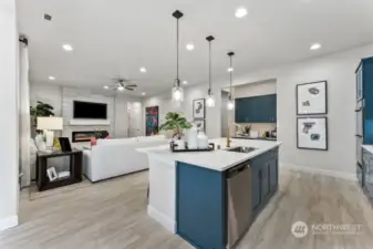 Kitchen  Model Home