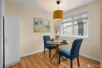 Dining nook!