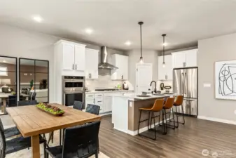 Disclaimer Secondary photos of same floor plan on different lot in different community: Photos are from another Warren, finishes, upgrades, and features may vary.