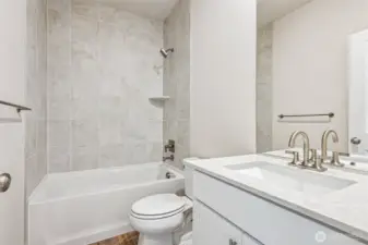 Disclaimer Secondary photos of same floor plan on different lot in different community: Photos are from another Warren, finishes, upgrades, and features may vary.