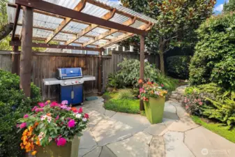 Covered Grill Area