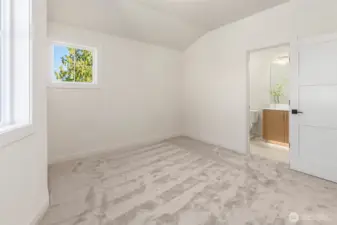 Bedroom with 3/4 bath