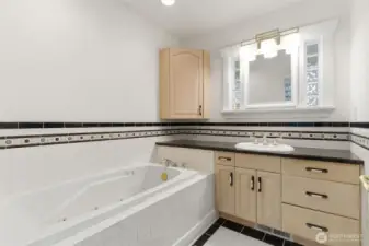 Second floor guest bathroom