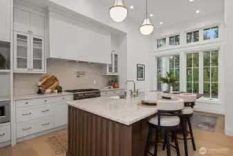 Obsess over alignments, transitions, clean lines, lighting placement, material contrast and feel.